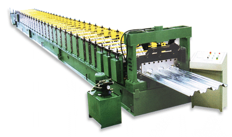 Steel Deck Roll Forming Machine